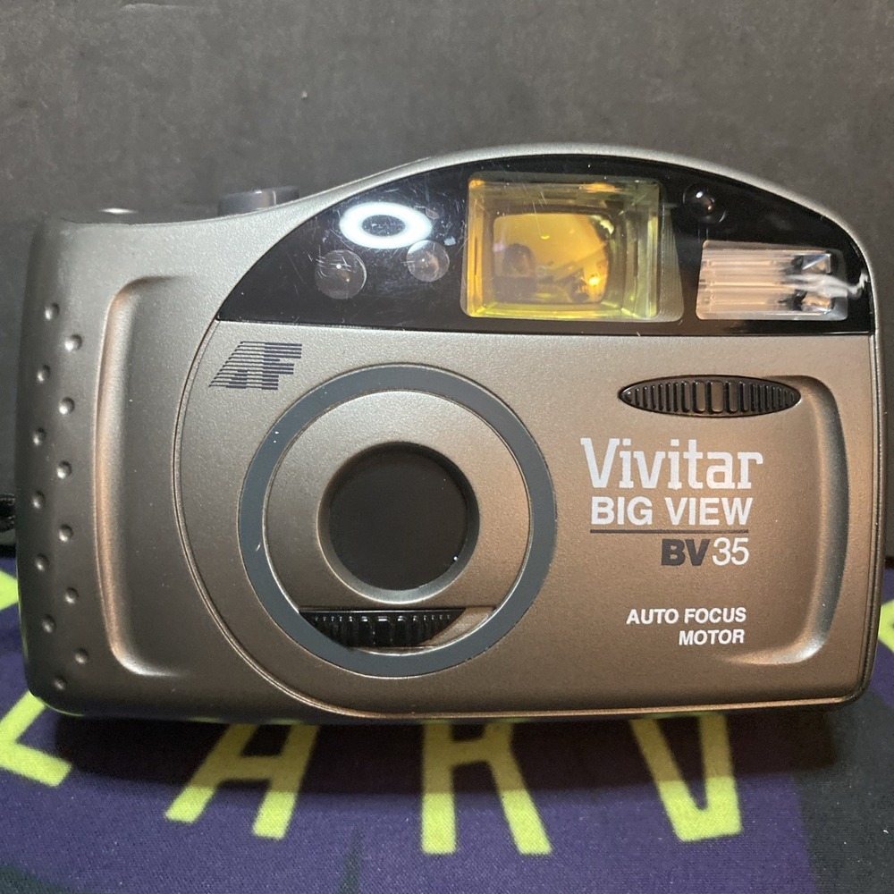 Vivitar Big View BV35 35mm Film Camera Point & Shoot Auto Focus B3